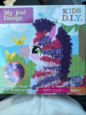 Kids D.I.Y. My First Design Unicorn Kit - Purple/Pink/White